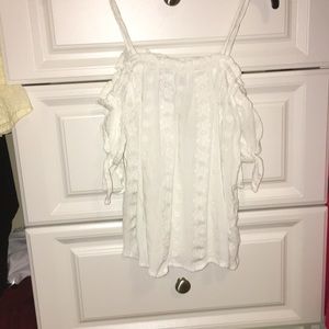 off the shoulder shirt